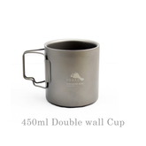 TOAKS Titanium 450ml Double Wall Cup