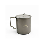 TOAKS Titanium 450ml Cup with Lid (0.5mm thickness version)