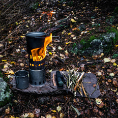 TOAKS Titanium 1100/450/Wood Stove Combo Set