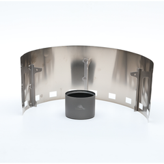 Toaks Windscreen Stand, Alcohol stove and Pot-750 Combo