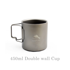 TOAKS Titanium 450ml Double Wall Cup