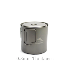 Toaks Ultralight Titanium 650ml Pot