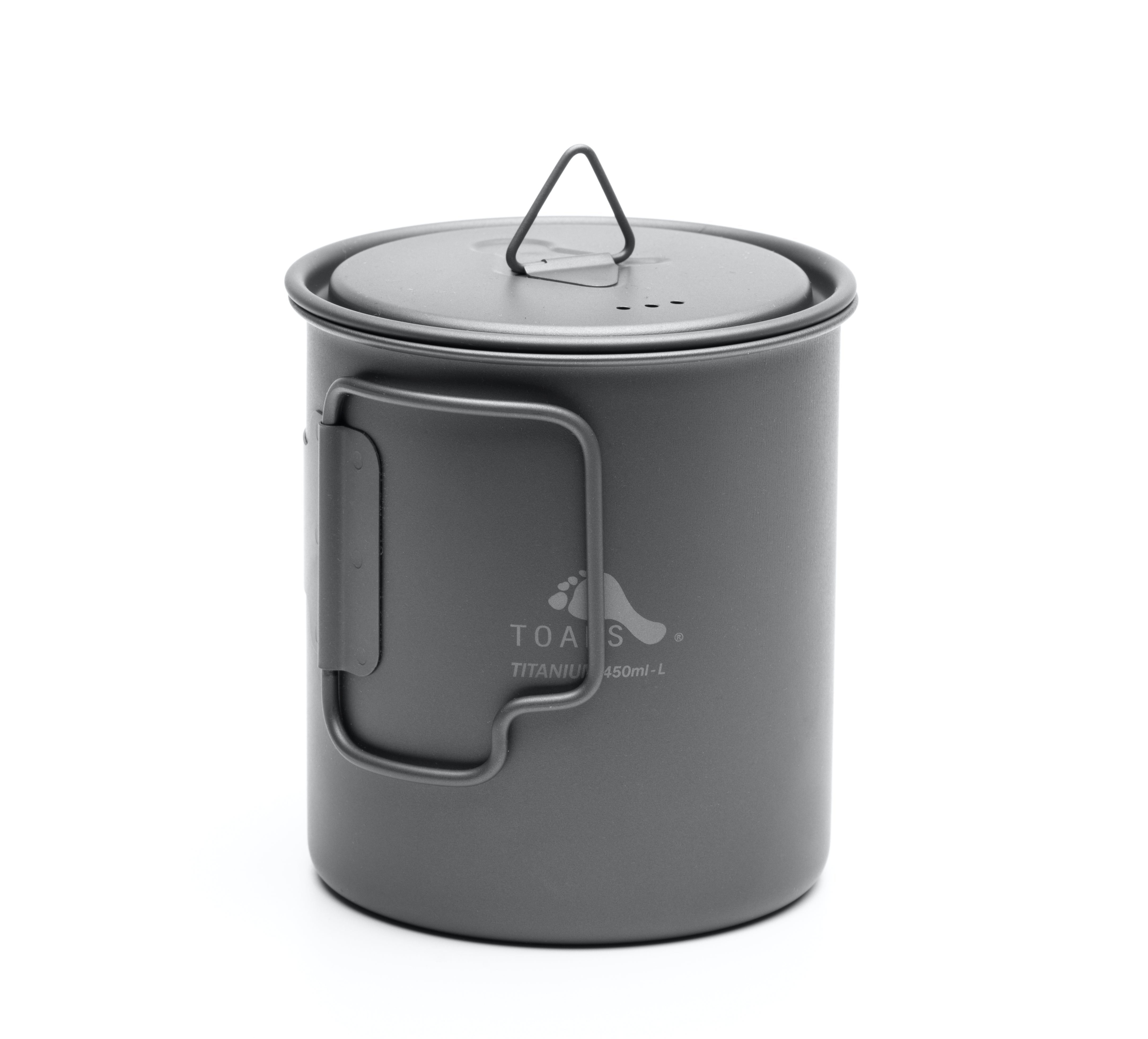 Toaks Ultralight Titanium 450ml Cup with Lid