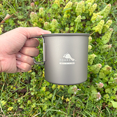 Toaks Ultralight Titanium 650ml Pot
