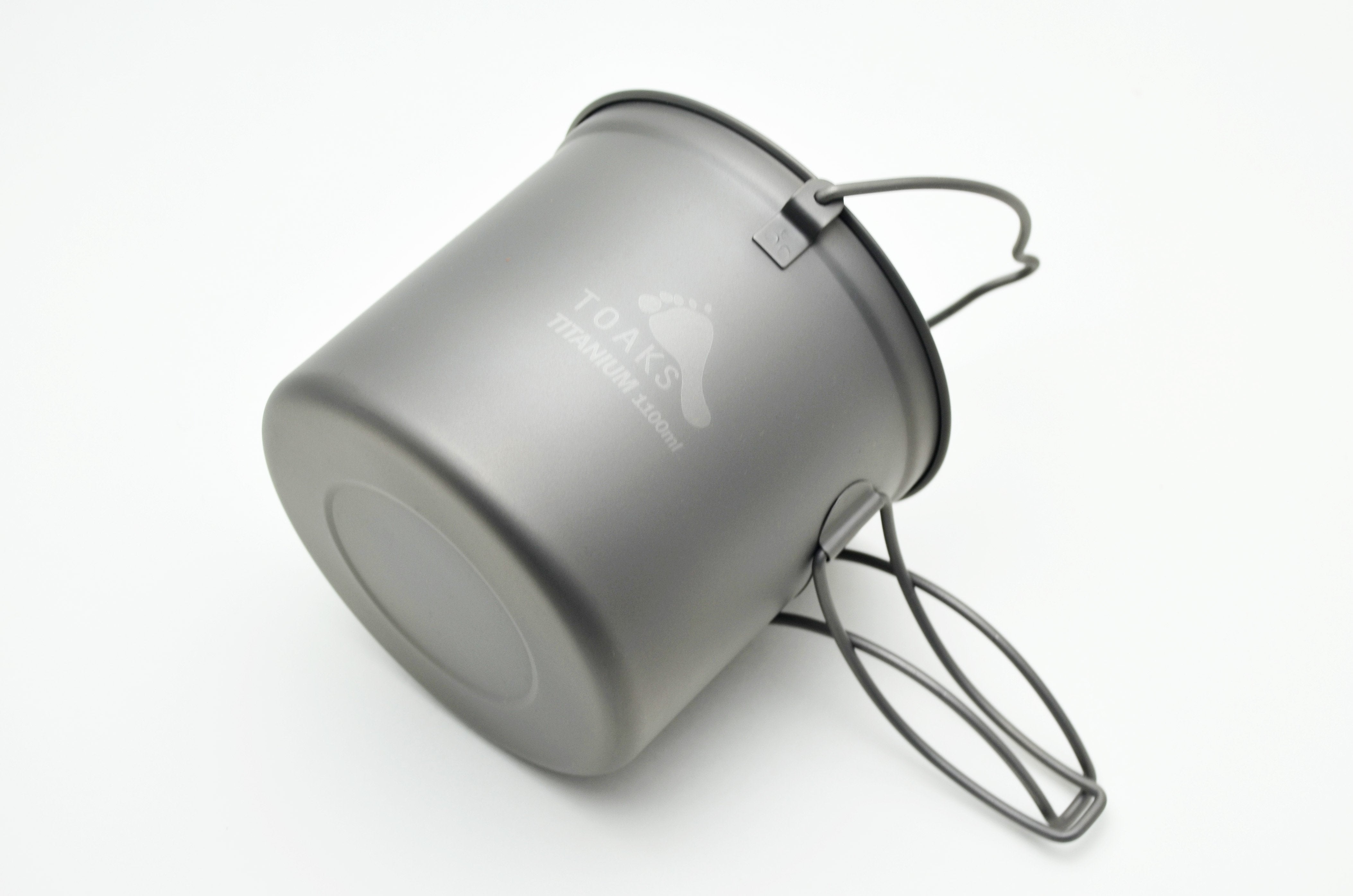 Toaks Titanium 1100ml Pot with Bail Handle