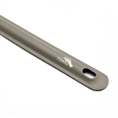 Toaks Titanium Long Handle Spoon with Polished Bowl