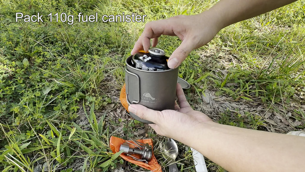 Toaks Titanium 1100ml Pot with Pan